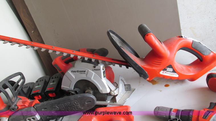 image for item AY9897 Assorted Black & Decker power tools