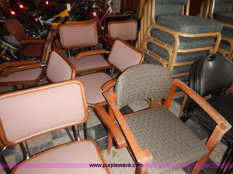 image for item BJ9586 Approximately 50 assorted office chairs