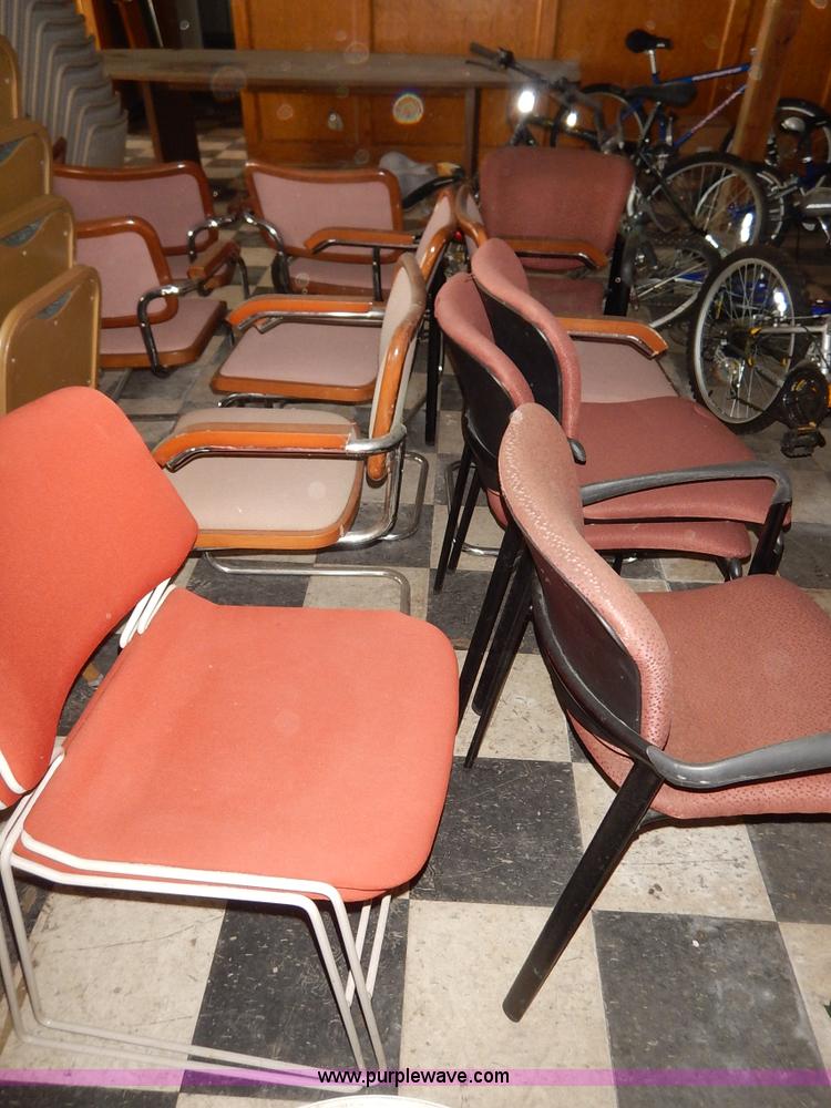 image for item BJ9586 Approximately 50 assorted office chairs