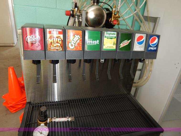 image for item BJ9589 McCann's eight flavor soda dispenser