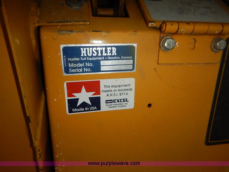 image for item BJ9674 Hustler 4600 lawn mower