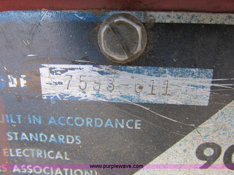 image for item BM9124 Lincoln arc welder