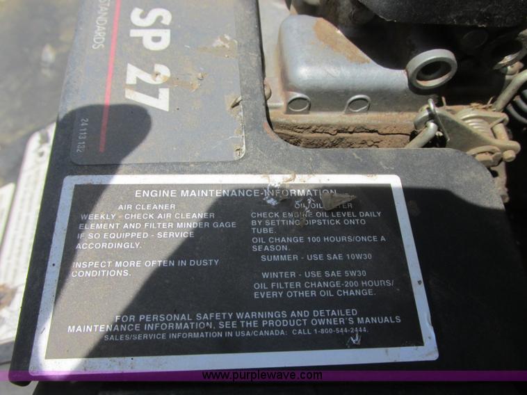 image for item BM9125 Toro ZTR lawn mower