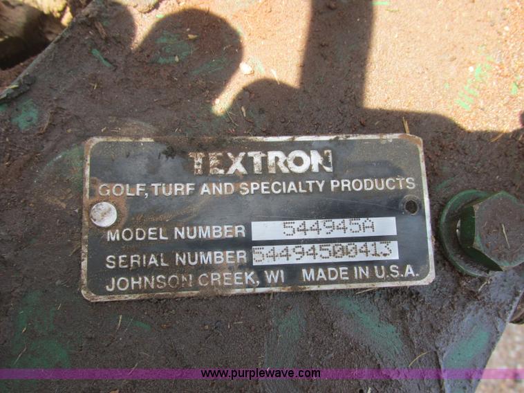 image for item BM9127 Textron sod cutter