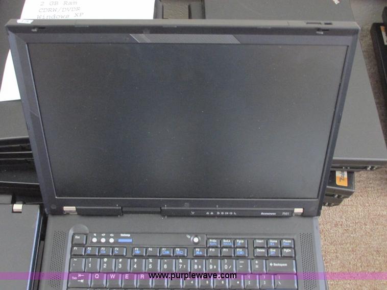 image for item BM9129 (28) Lenovo R61 laptop computers