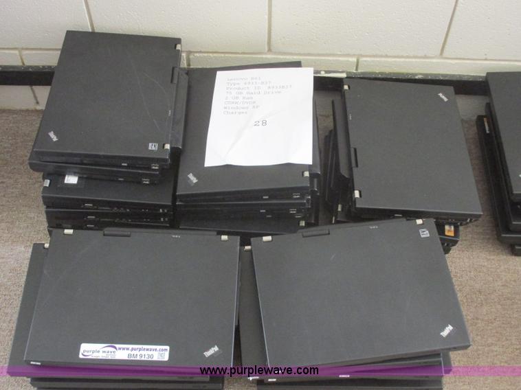 image for item BM9130 (28) Lenovo R61 laptop computers