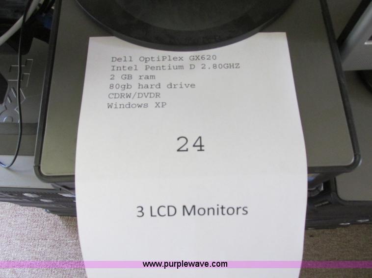 image for item BM9131 (24) Dell Optiplex GX620 computers