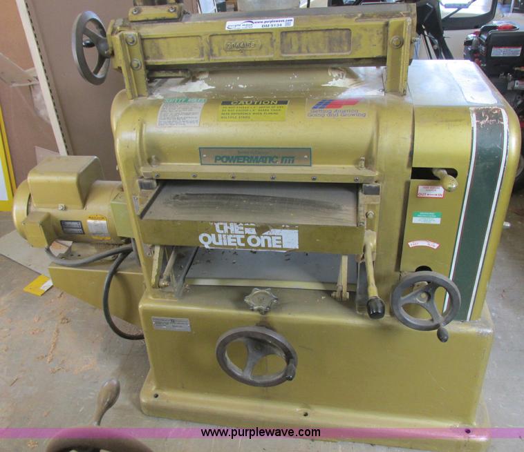 image for item BM9134 Powermatic 180 planer