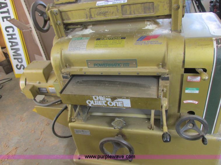 image for item BM9134 Powermatic 180 planer