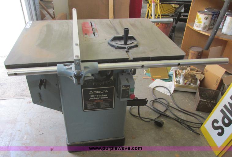 image for item BM9137 Delta arbor saw