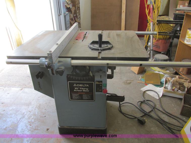 image for item BM9137 Delta arbor saw