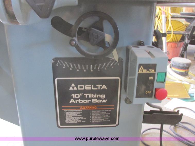 image for item BM9137 Delta arbor saw