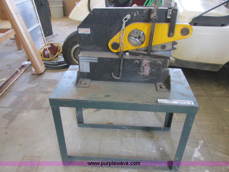 image for item BM9138 TJL plate bar section steel shear