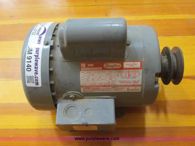 image for item BM9140 (2) Dayton electric motors