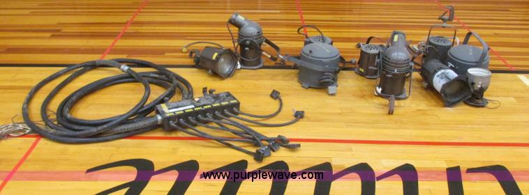 image for item BM9142 (10) assorted stage lights