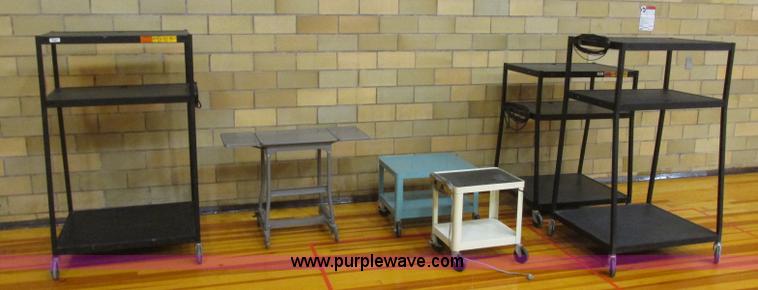 image for item BM9143 (6) assorted media carts