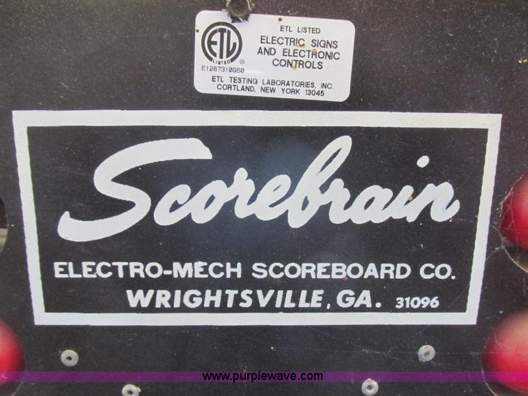 image for item BM9145 Electro-Mech scoreboard