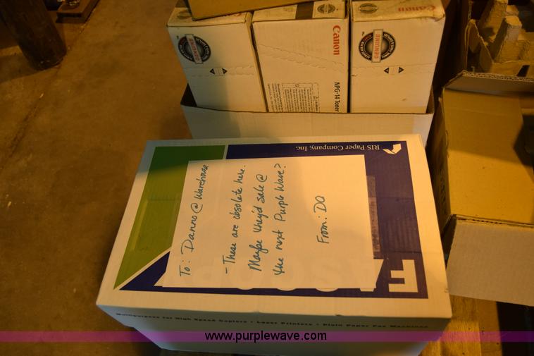 image for item BM9177 Assorted toner and ink