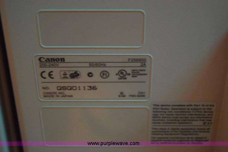 image for item BM9180 Canon Image Runner 8500 copy machine