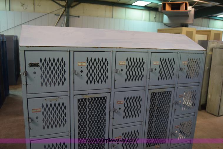 image for item BP9080 (6) gym lockers sets