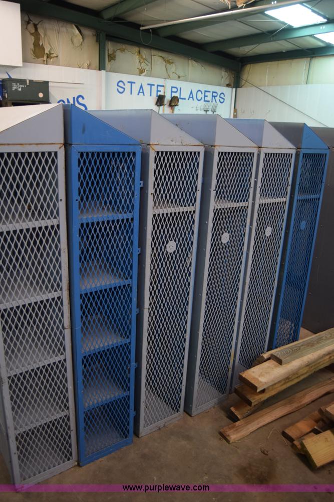 image for item BP9080 (6) gym lockers sets