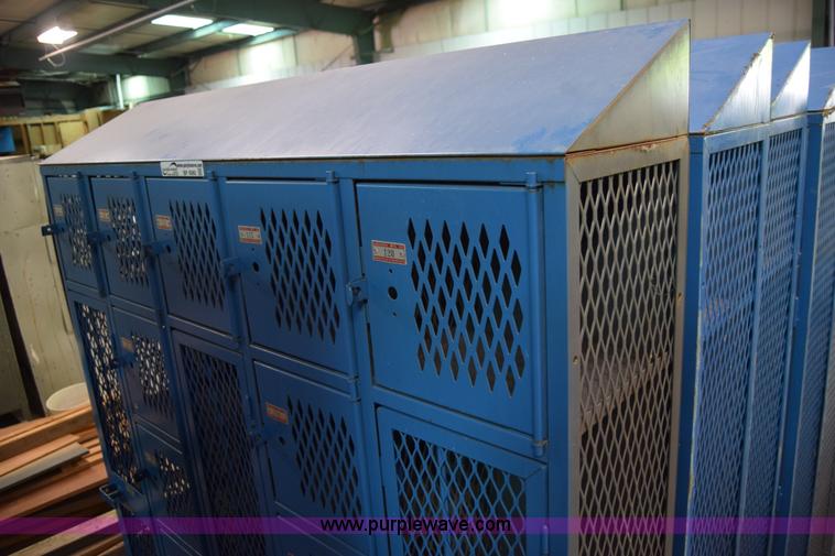 image for item BP9080 (6) gym lockers sets