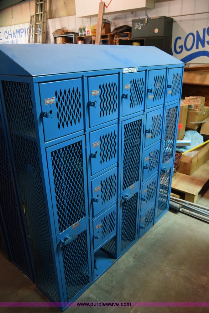 image for item BP9087 (6) gym lockers sets