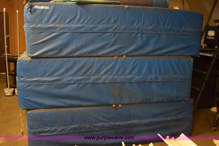 (3) pole vault mats in Halstead, KS Item BP9138 sold Purple Wave