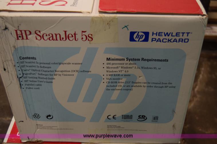 image for item BP9146 (2) HP ScanJet 5S scanners