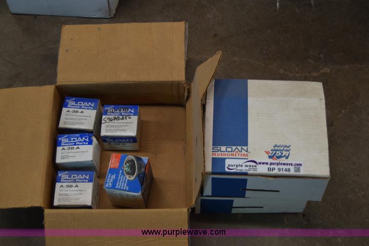 image for item BP9148 Assorted Sloan Flushometer hardware