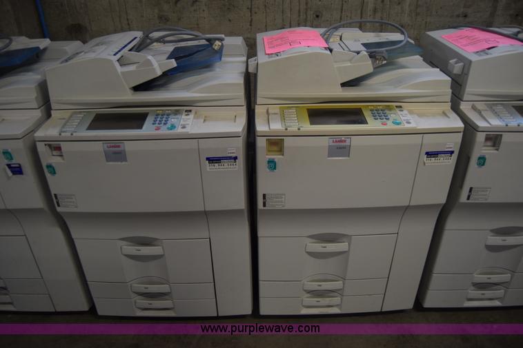 image for item BQ9706 (7) Lanier LD255 black and white copy machines