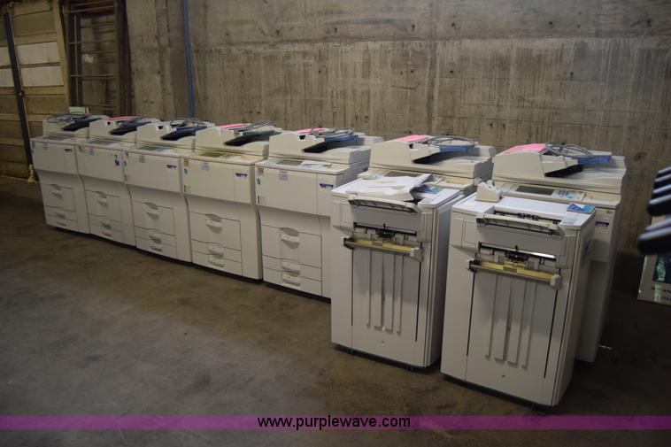 image for item BQ9706 (7) Lanier LD255 black and white copy machines