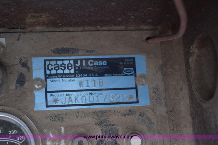 image for item E6474 1989 Case W11B wheel loader