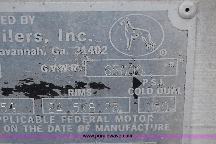 image for item E6475 1987 Great Dane 7311TJW48 dry van trailer