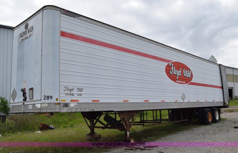 image for item E6477 1986 Great Dane 7311TJW48 dry van trailer