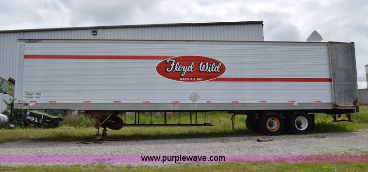 image for item E6477 1986 Great Dane 7311TJW48 dry van trailer