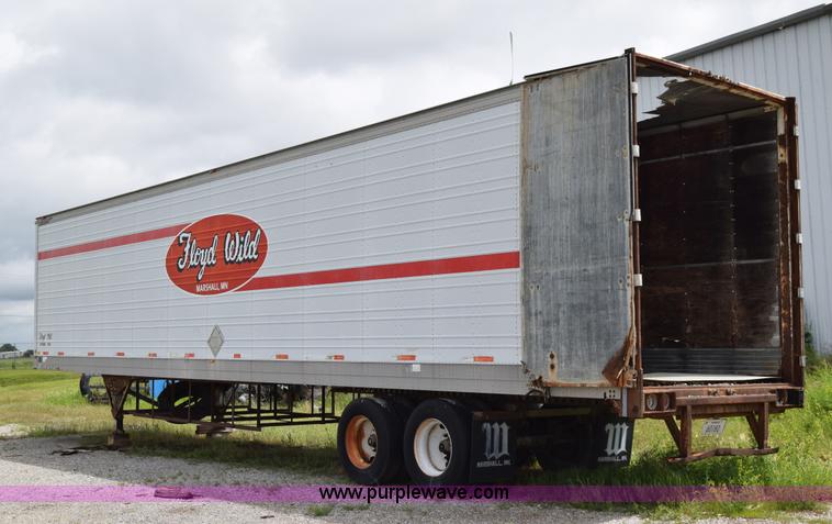 image for item E6477 1986 Great Dane 7311TJW48 dry van trailer