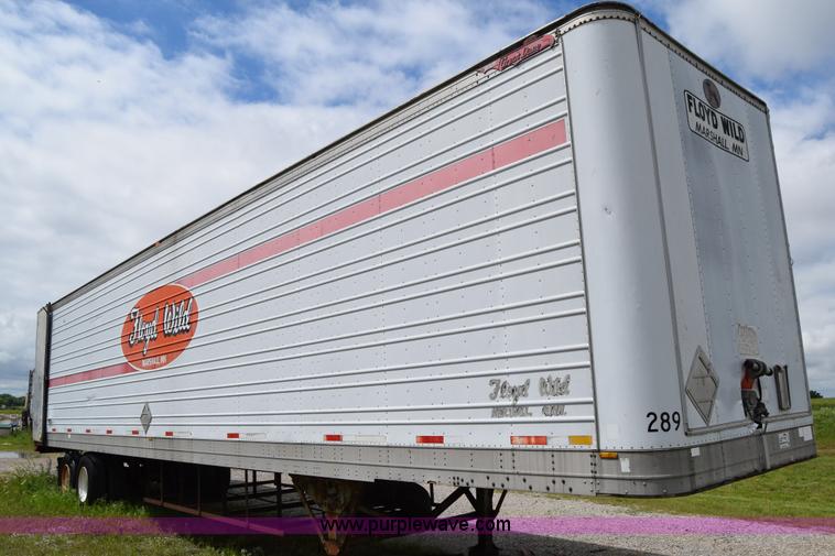 image for item E6477 1986 Great Dane 7311TJW48 dry van trailer