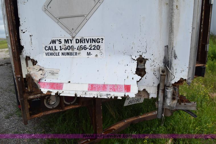 image for item E6477 1986 Great Dane 7311TJW48 dry van trailer