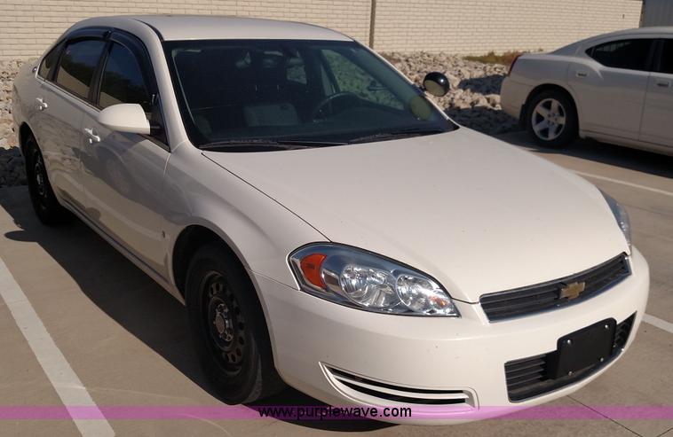 image for item F7757 2008 Chevrolet Impala Police