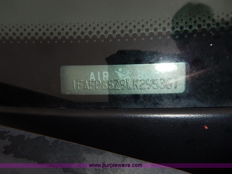 image for item J3950 1998 Ford Contour LX