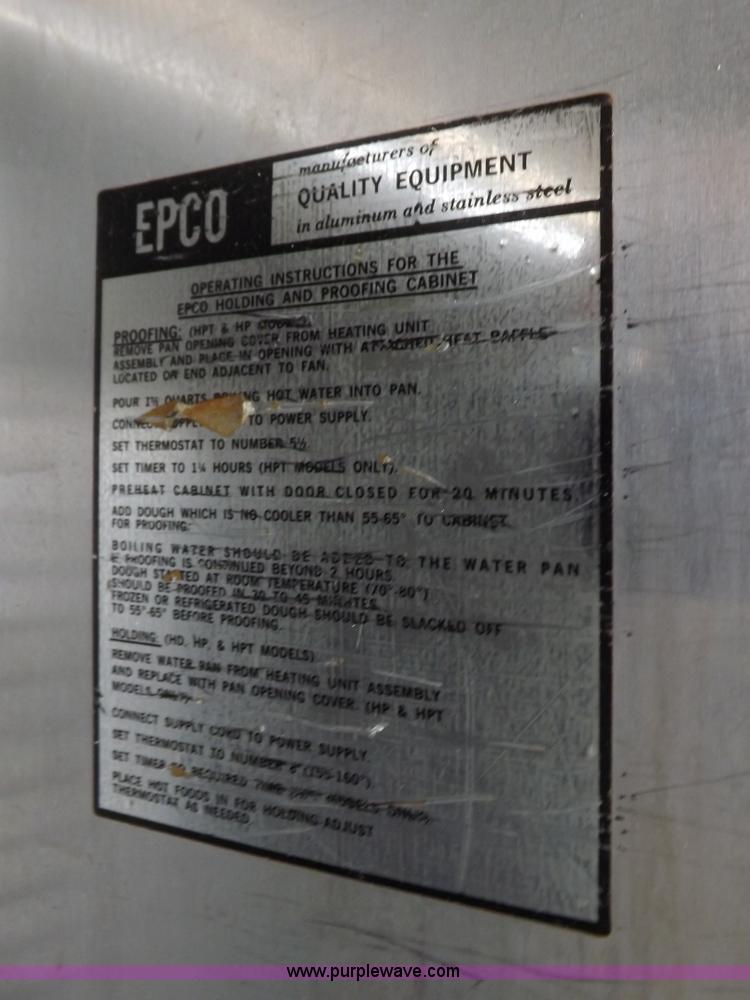 image for item K3872 Epco food warmer