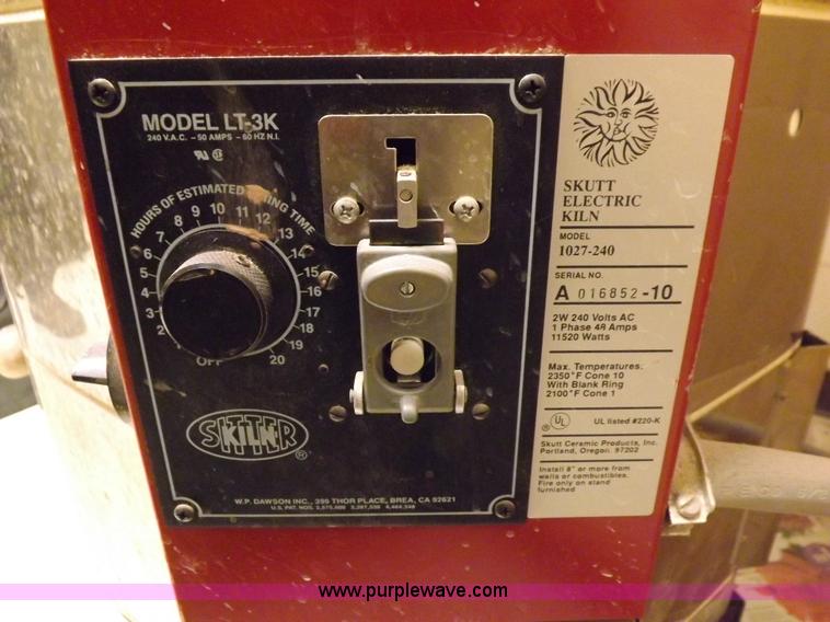 image for item K3875 Skutt electric kiln