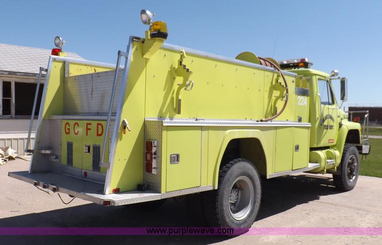 image for item K3924 1981 International S1800 fire truck