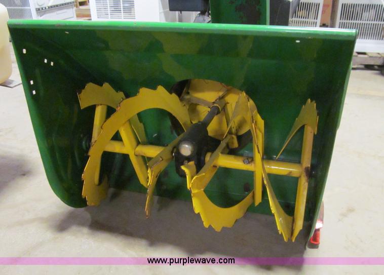 image for item K5574 John Deere 828D self-propelled walk-behind snow blower