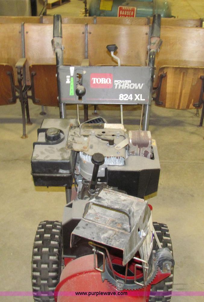 image for item K5579 Toro 824XL self-propelled walk-behind snow blower