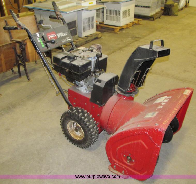 image for item K5579 Toro 824XL self-propelled walk-behind snow blower