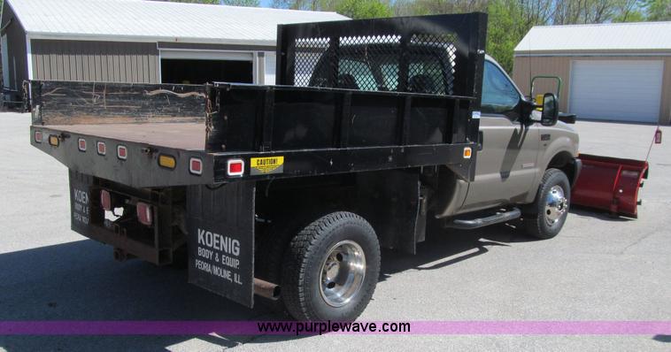 image for item K5627 2003 Ford F350 Super Duty XL dump bed pickup truck