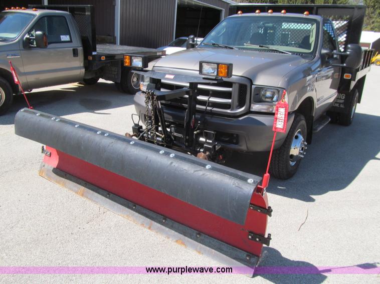 image for item K5627 2003 Ford F350 Super Duty XL dump bed pickup truck