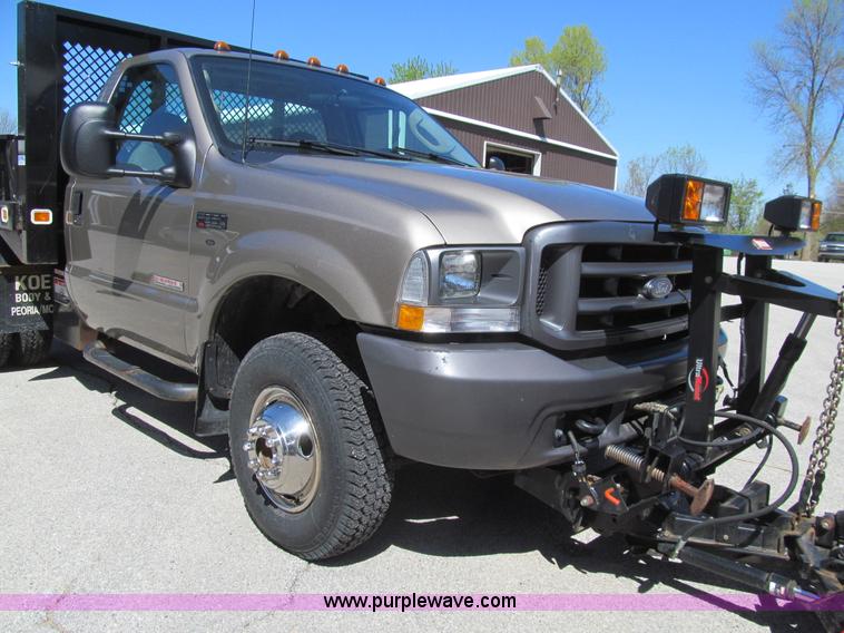 image for item K5627 2003 Ford F350 Super Duty XL dump bed pickup truck